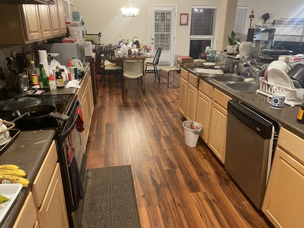 kitchen after
