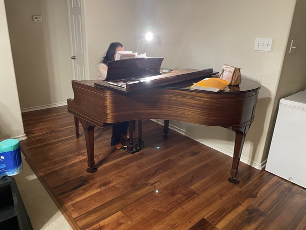 piano after