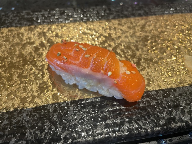 Mt Fuji farmed salmon crossed with rainbow trout