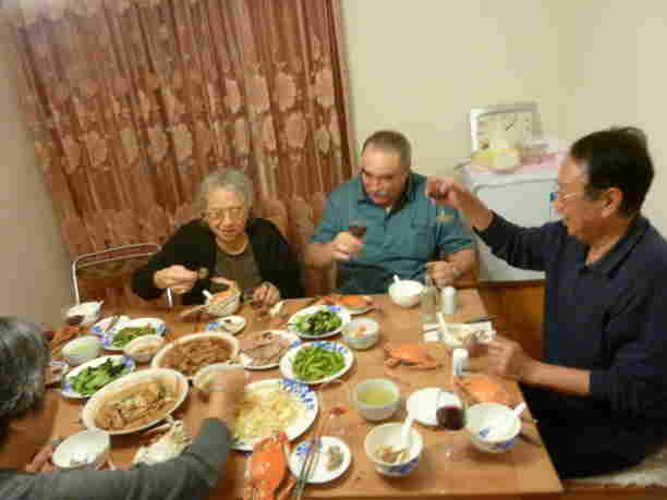 Feasting in Qing Dao