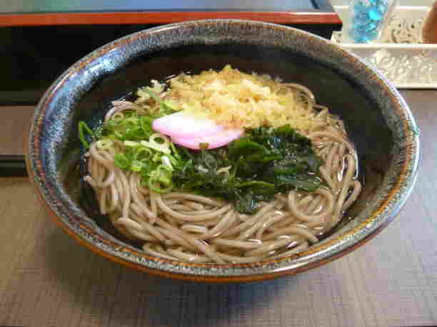 Less than $4 soba at the train station