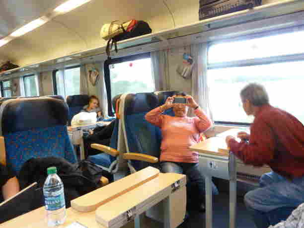train to Prague